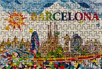 Micro Puzzles Barcelona - imagen del puzzle