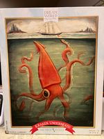 New York Puzzle Company kraken underneath - obrázek puzzlí