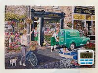 Gibsons The Florist’s Round: Loading the Van - puzzle image