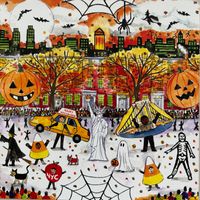 Galison Halloween Parade - puzzle image