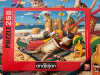 Anatolian Cats on the Beach - obrázek puzzlí