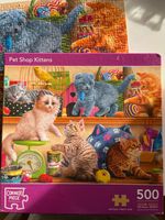 Corner Piece Pet shop kittens - puzzle image