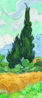 Ravensburger The National Gallery - A Wheatfield, With Cypresses - obrázek puzzlí