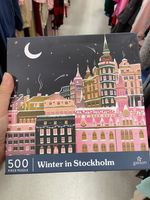 Galison Winter in Stockholm - puzzle image