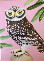 Galison Birdtopia Little Owl - puzzle image