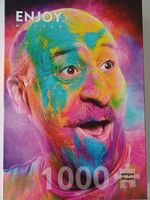 Enjoy Bald man laughing - puzzle image