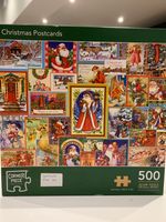 Corner Piece Christmas Postcards - obrázek puzzlí