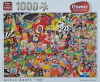 King World Darts "180" - obrázek puzzlí