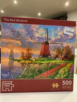 Corner Piece The Red Windmill - obrázek puzzlí