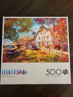 Buffalo Games Autumn Farmlands - puzzle image