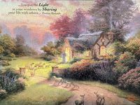Ceaco The Good Shepard's Cottage - Puzzlebild