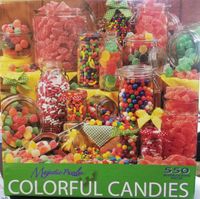 Majestic Puzzle Company Colorful Candies - obrázek puzzlí