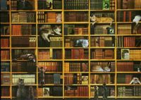 Rechiato Cat Library - puzzle image
