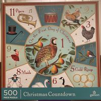 Galison Christmas Countdown - obrázek puzzlí