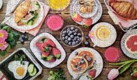 Puzzlebug Healthy and Colorful Brunch Table - Puzzlebild