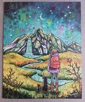 Wood Bests Mountains and Stars - puzzle image