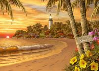 Ravensburger Sunset in the Sand - puzzle image