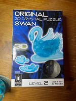 Bepuzzled 3D Crystal Puzzle - Swan - obrázek puzzlí