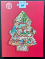Momibook Christmas Tree Cabin - puzzle image