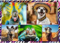 Trefl Zábavná zvířata (Funny Animals) 3 - obrázek puzzlí