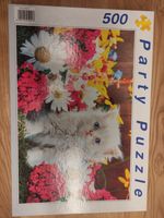 Party Puzzle Flower's Cat - puzzle image