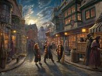 Ceaco Diagon Alley - puzzle image