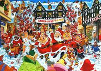 Jumbo Santa Dash! (Secret Image) - puzzle image