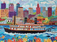 Cross & Glory Queen City Paddle Wheel Adventure - puzzle image