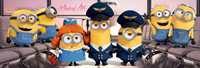 Clementoni Panorama Minions - puzzle image