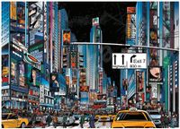 Dino Noční New York - obrázek puzzlí
