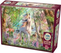 Cobble Hill Unicorn and friends - puzzle image