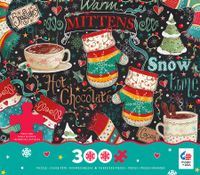 Ceaco Warm Mittens (Holiday Chalk) - puzzle image