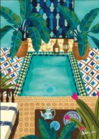 Pieces & Peace Blue Riad - obrázek puzzlí