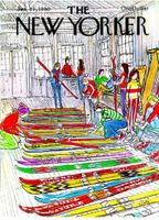 New York Puzzle Company Ski shop - puzzle image