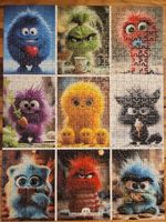 puzzleYOU Littlemonstertime: Collage - obrázek puzzlí
