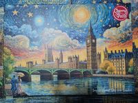 Cherry Pazzi Impressionist Sky over London - obrázek puzzlí