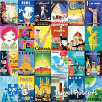 Re-Marks Travel Posters - puzzle image