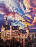 Buffalo Games Vivid World: Neuschwanstein Castle - obrázek puzzlí