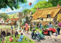 Ravensburger Summer Village - obrázek puzzlí