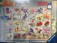 Ravensburger Vintage Flora - obrázek puzzlí