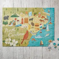 Heritage Puzzles Our State Store: North Carolina Icons - obrázek puzzlí
