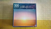 Arrow Puzzles Mindfulness Sunset - puzzle image