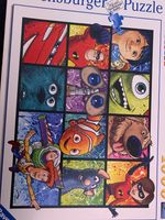 Ravensburger Disney Pixar splatter art - puzzle image