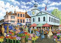 Falcon Seasons in the Village: Spring - obrázek puzzlí