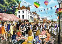 Falcon Seasons in the Village: Summer - obrázek puzzlí