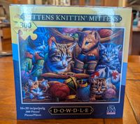 Dowdle Kittens Knittin' Mittens - puzzle image