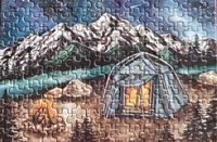 Micro Puzzles Camping in the Pacific Northwest - puzzle image