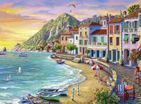 Ravensburger Romantic Sunset - obrázek puzzlí