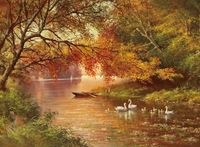 Ravensburger Idyllic River - obrázek puzzlí