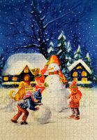 Trefl Friendly Snowman - puzzle image